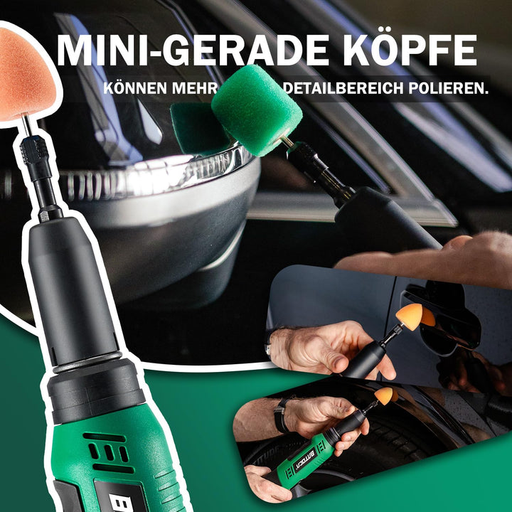 Akku-Poliermaschine Mini 3-in-1 DA&amp;RO 12V für Detailing - Bild 8