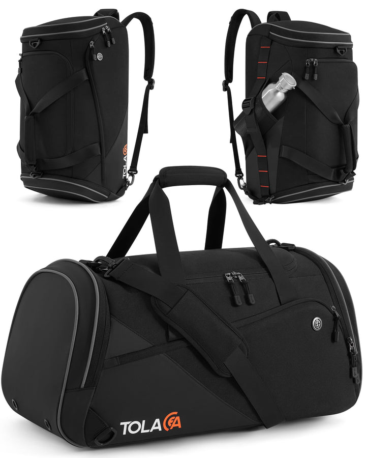 Sporttasche Rucksack 47L mit Schuhfach &amp; Nassfach für Damen &amp; Herren