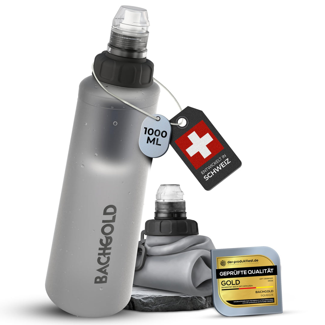 Outdoor Wasserfilter Squeeze 1000 ml mit Virenfilter 99,99 %