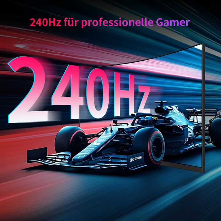Curved Gaming Monitor 32 Zoll 2K QHD 240Hz 1ms Adaptive Sync - Bild 2