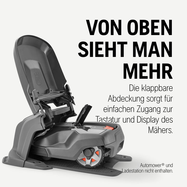 Mähroboter-Garage für Husqvarna Automower 300/400-Serie, klappbares Dach - Bild 4