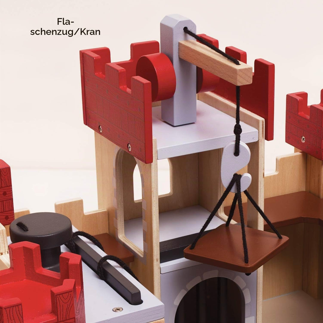 Ritterburg Holz Löwenherz Rollenspiel Schloss für Kinder - Bild 7