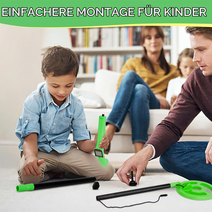 Metalldetektor Kinder mit LCD-Display faltbar 0,76 kg ab 8 Jahren - Bild 6