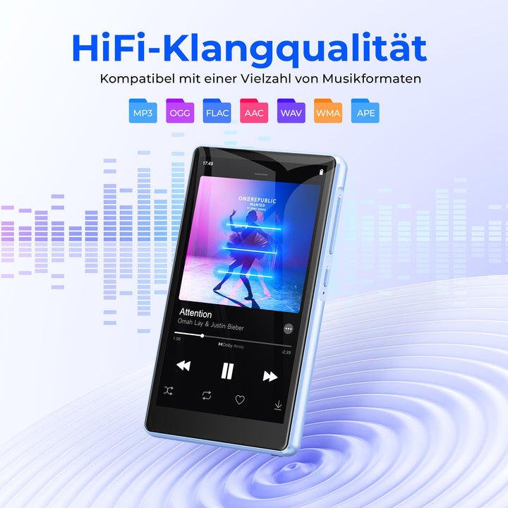MP3 Player mit Spotify, WiFi &amp; Bluetooth 4.5 Zoll Touchscreen 96 GB - Bild 7