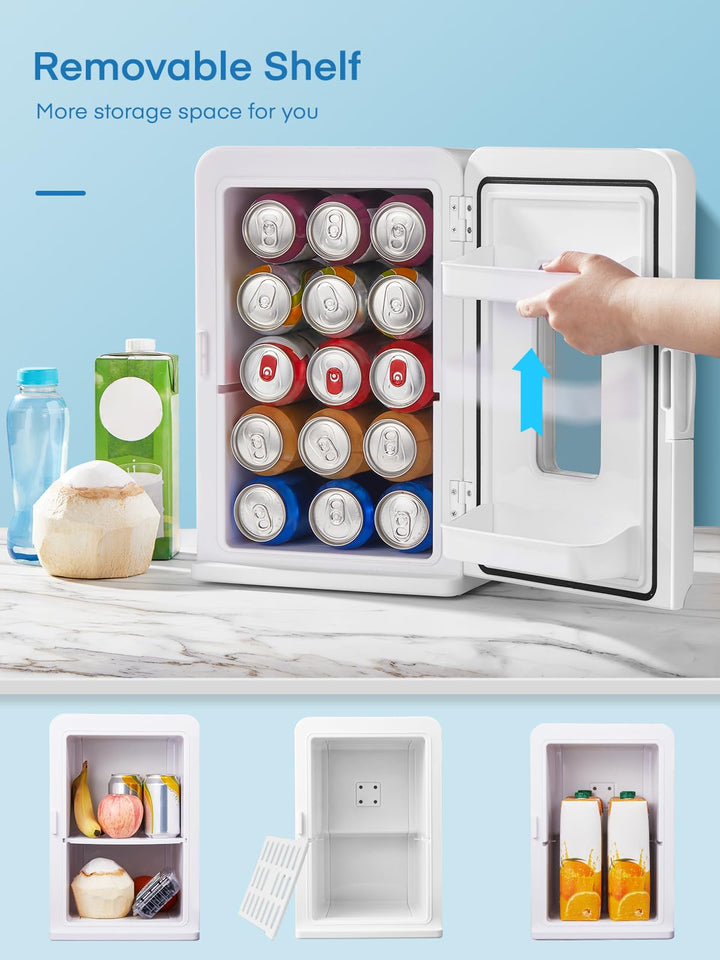 Mini Kühlschrank 15 Liter mit Kühl- und Heizfunktion 12V/220V - Bild 6