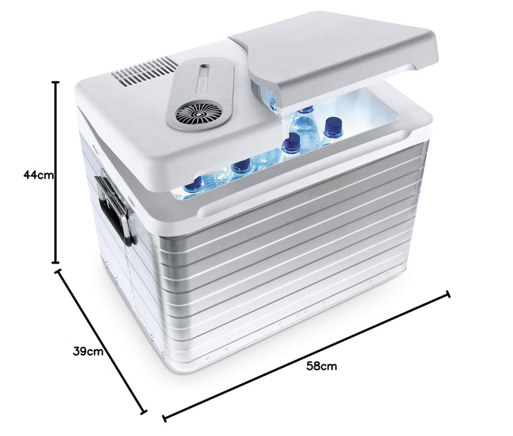 Elektrische Kühlbox 39 L Aluminium 12V/230V für Auto &amp; Camping - Bild 6