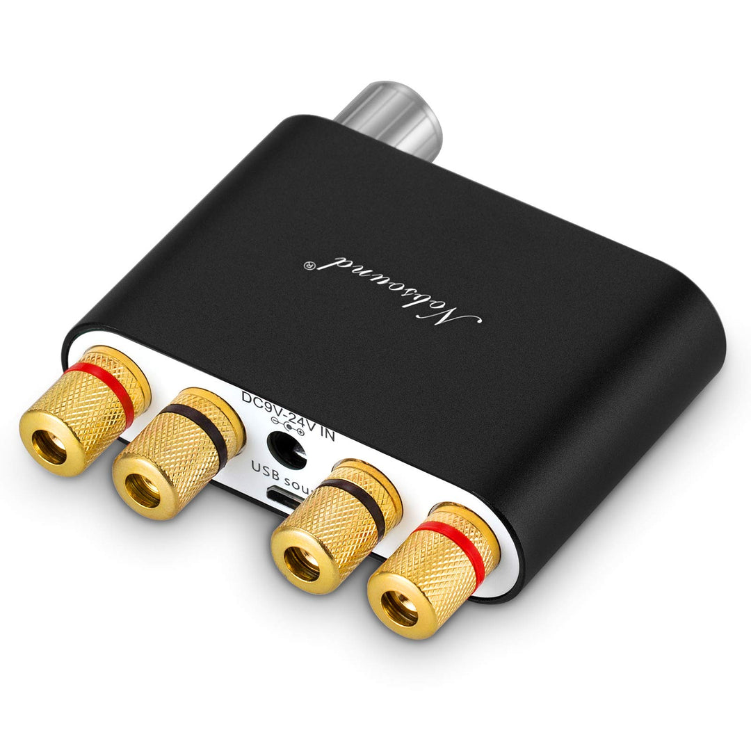 Mini Stereo Verstärker Bluetooth 5.0 50W+50W HiFi mit Netzteil