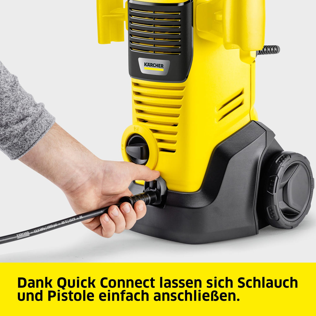 Hochdruckreiniger 120 bar mit Schaumdüse für Garten und Auto - Bild 5