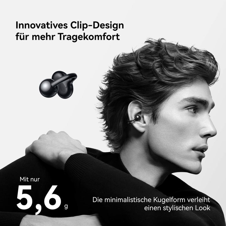 Open-Ear Clip Kopfhörer kabellos 32h Akku Dual-Device - Bild 3