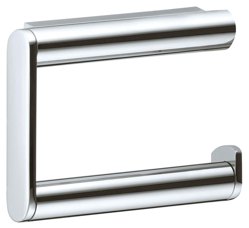 Toilettenpapierhalter Metall verchromt offene Form Wandmontage