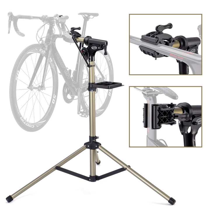 Fahrrad Montageständer Aluminium höhenverstellbar 118-174 cm bis 40 kg - Bild 5