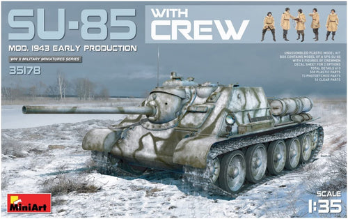 Panzer Modellbausatz SU-85 Frühe Produktion 1943 Massstab 1:35