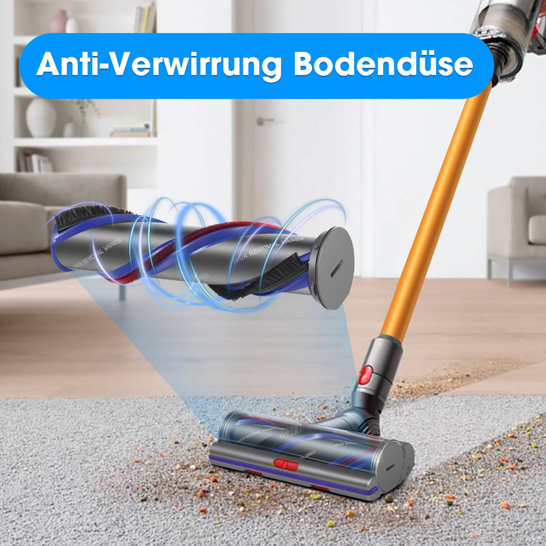 Bodendüse Torque Drive für Dyson V7 V8 V10 V11 V15 mit Anti-Verwicklungsschutz - Bild 4