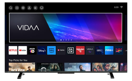 Full HD Smart TV 40 Zoll VIDAA Triple-Tuner Bluetooth HDR