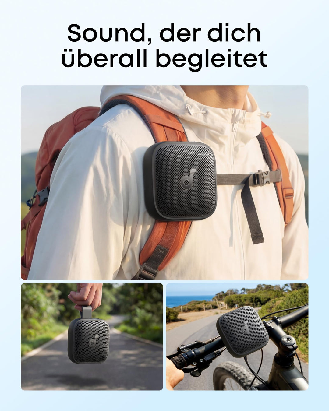 Bluetooth-Lautsprecher 15W IP68 mit Lichtshow und Powerbank - Bild 4