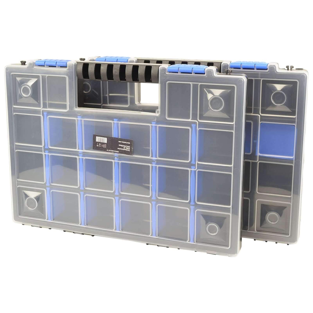 Sortimentsbox 10er-Set stapelbar bis 20 Fächer 345x249x50mm - Bild 9