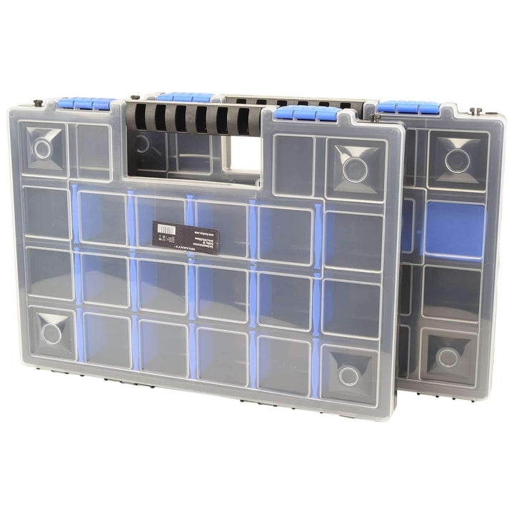 Sortimentsbox 10er-Set stapelbar bis 20 Fächer 345x249x50mm - Bild 9