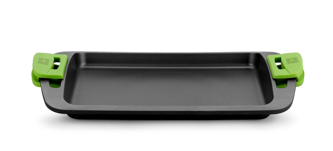 Grillplatte 30 cm Aluminiumguss Antihaft für alle Herdarten - Bild 2