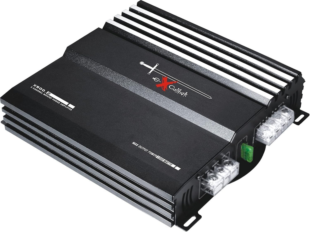 Auto Verstärker 2-Kanal MOSFET 1000W 2x50W RMS 1-4 Ohm Endstufe