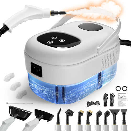 Dampfreiniger Handgerät 1,1L Tank 6 Stufen chemikalienfrei