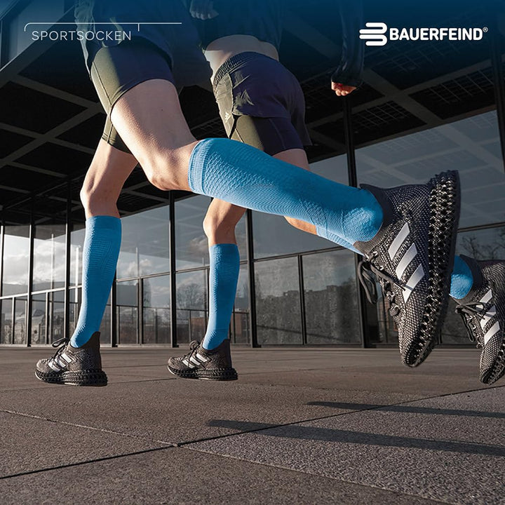 Laufsocken Ultralight Kompression Unisex Weiss Groesse M - Bild 3