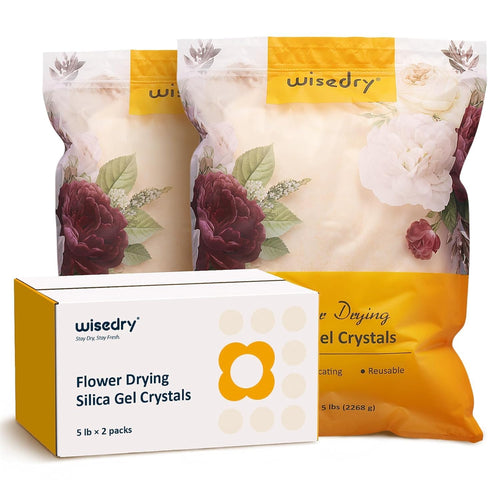 Silicagel Blumen Trocknen 4,5 kg wiederverwendbar mit Farbindikator