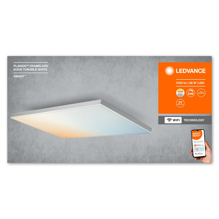 LED Panel Deckenleuchte Smart WiFi 60x30cm dimmbar Tunable White - Bild 9