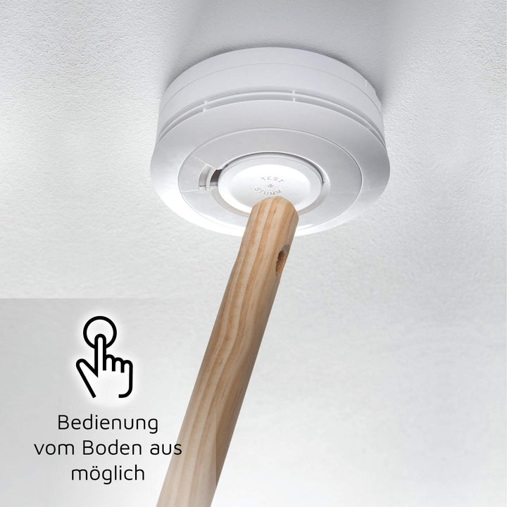 Rauchmelder 2er Set mit 10-Jahres-Batterie ohne LED-Blinken - Bild 5