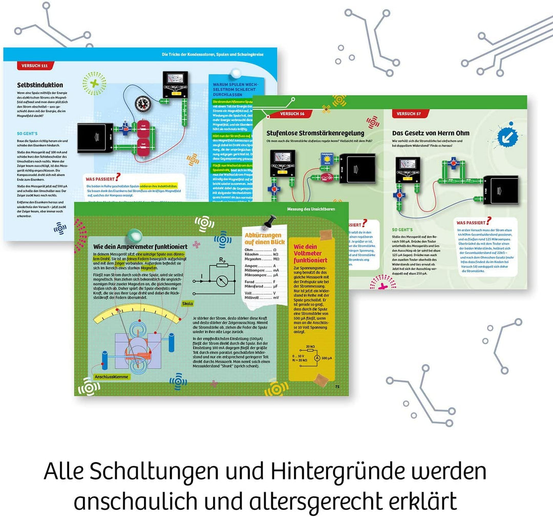Experimentierkasten Elektronik 130+ Versuche Gleich- und Wechselstrom 10-14 Jahre - Bild 5