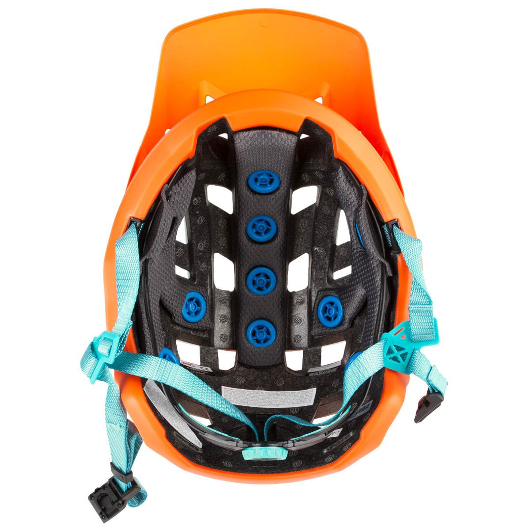 MTB Helm AllMountain 18 Lüftungsöffnungen Turbine 360 Orange 51-55 cm - Bild 7