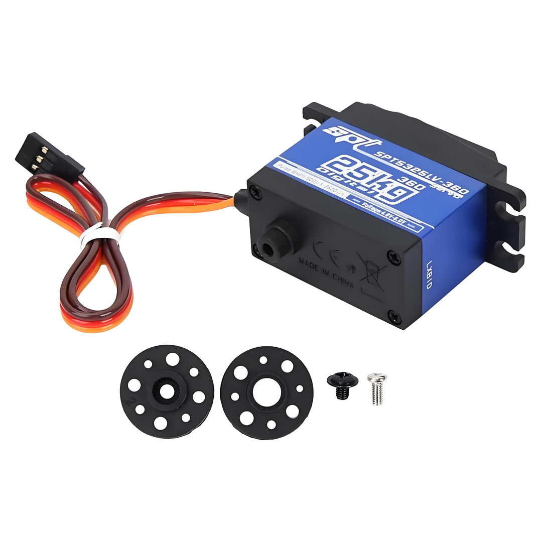 Digitalservo 25 kg 360-Grad-Rotation Metallgetriebe für RC-Modellbau - Bild 5