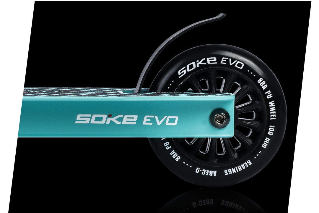 Stunt Scooter Aluminium mit ABEC-9 Lager, 100mm PU-Räder, Y-Bar - Bild 5