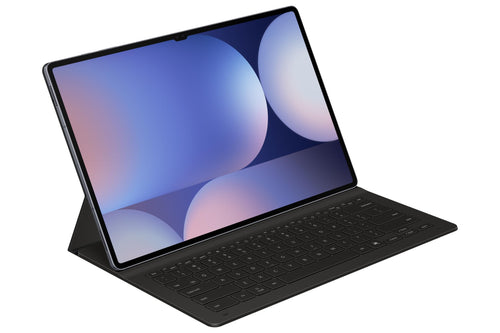 Tablet-Tastaturhülle QWERTZ POGO-Pin für Galaxy Tab S10/S9 Ultra, Schwarz