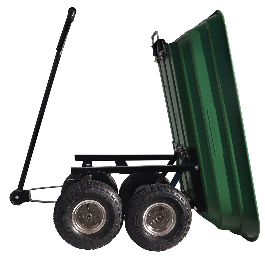 Gartenkipper 250 kg Nutzlast 75 L Wanne kippmechanismus - Bild 8