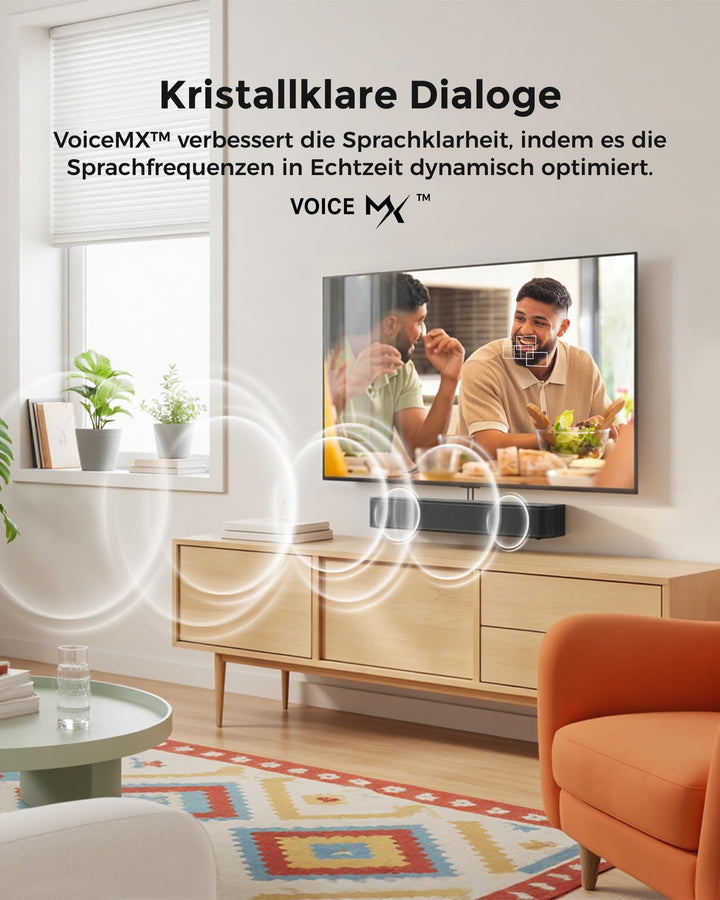 Soundbar 2.1 mit integriertem Subwoofer 132W Bluetooth 5.4 - Bild 4