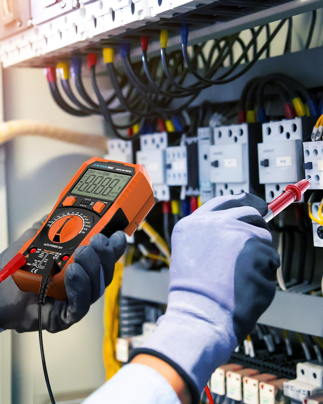 Digitalmultimeter TRMS 6000 Counts Auto-Ranging 10 Messfunktionen - Bild 8