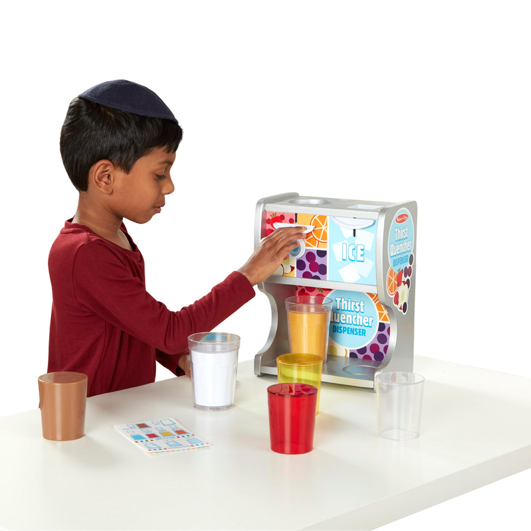 Getränkespender Holz 12-teilig Rollenspiel Kinderküche ab 3 Jahren - Bild 8