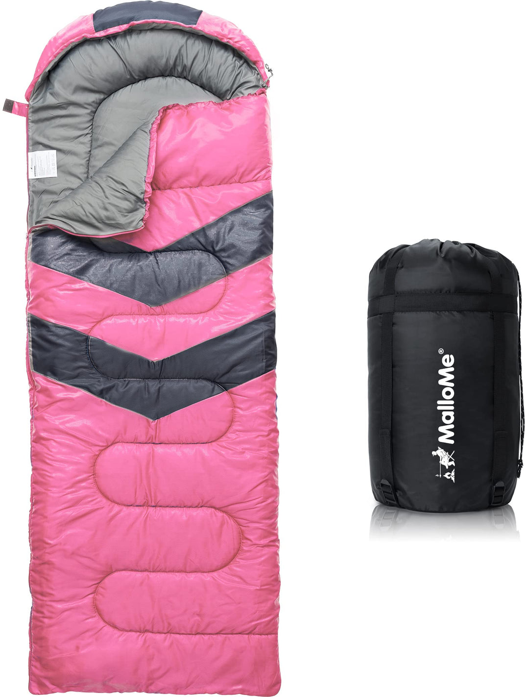 Schlafsack 3 Jahreszeiten 10–25°C für Camping und Wandern