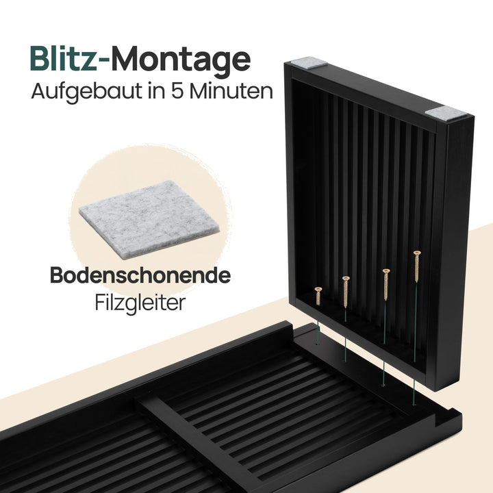 Sitzbank Bambus ohne Lehne für Flur und Esszimmer - Bild 4
