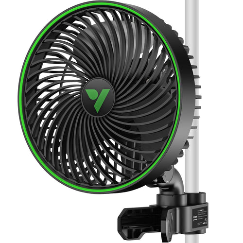 Klemmventilator oszillierend 150mm 10 Stufen für Growroom