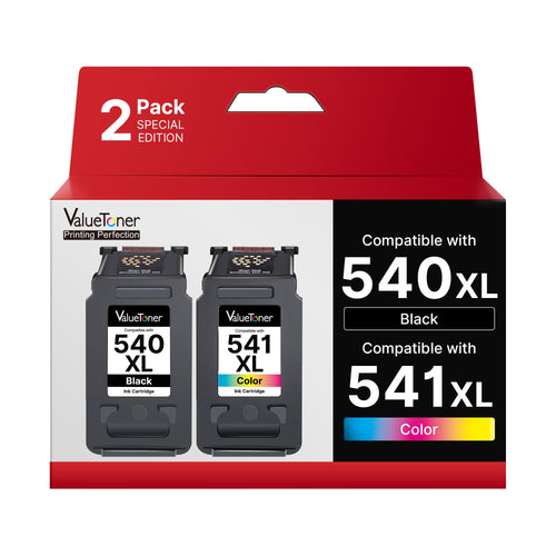 Druckerpatronen 540XL 541XL Multipack kompatibel Canon Pixma
