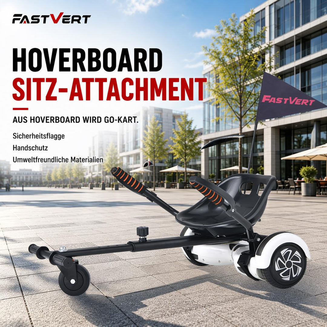 Hoverkart Sitz für Hoverboard verstellbar 68-88 cm bis 100 kg - Bild 3