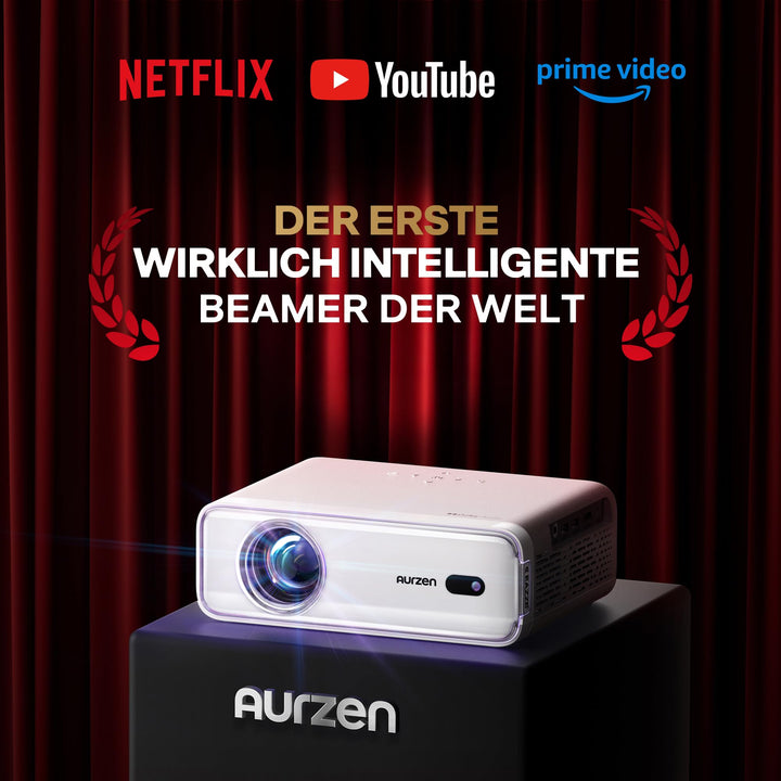 Heimkino Beamer Full HD 1080P mit Netflix, WiFi 6 &amp; Dolby Audio - Bild 2