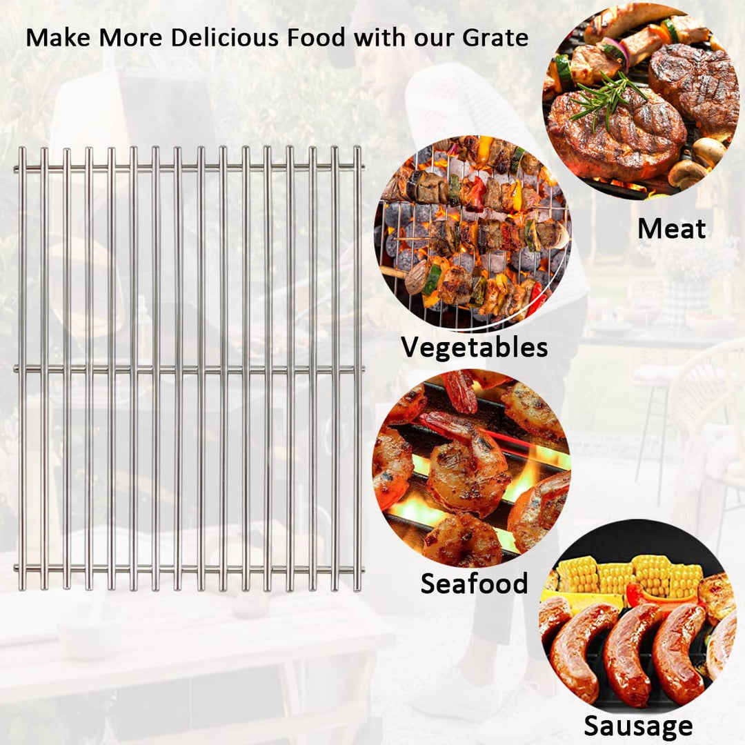 Grillrost Edelstahl 44,5x30 cm für Spirit 300 Series 2er-Set - Bild 7