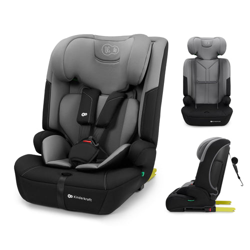 Kindersitz ISOFIX 9-36 kg Gruppe 1-3 mit Top Tether 5-Punkt-Gurt