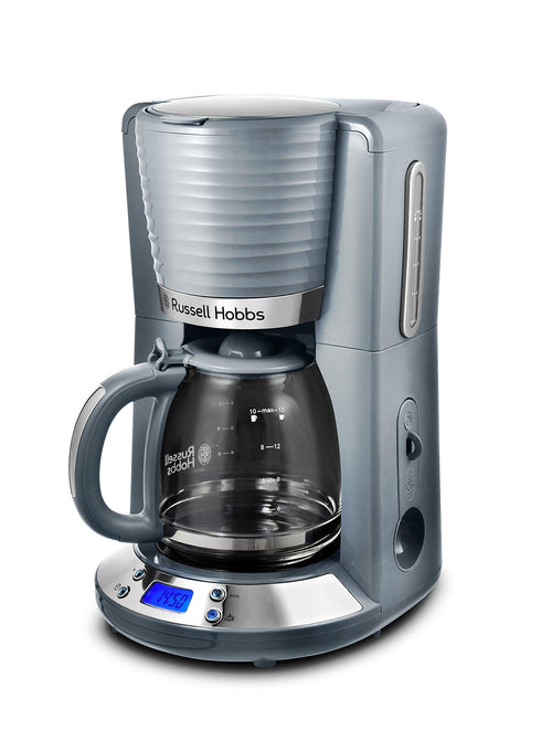 Filterkaffeemaschine 1,25 l 10 Tassen mit Timer und Warmhalteplatte