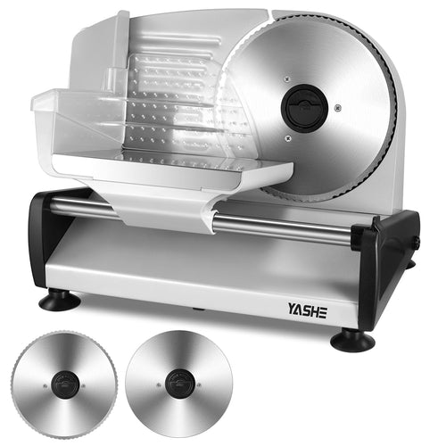 Allesschneider Elektrisch 250W 19cm Edelstahlklinge 0–15mm