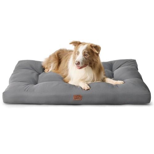 Hundebett Oxford waschbar 111x89cm für grosse Hunde Grau