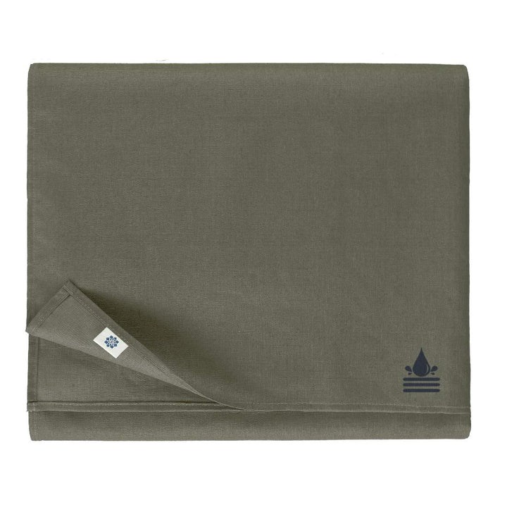 Tischdecke Leinen wasserabweisend 147x147 cm Garten Outdoor