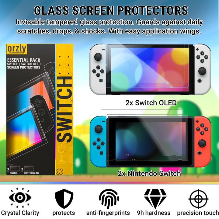 Nintendo Switch Zubehör-Set 15-in-1 mit Tasche, Ladestation &amp; Schutzfolie - Bild 5